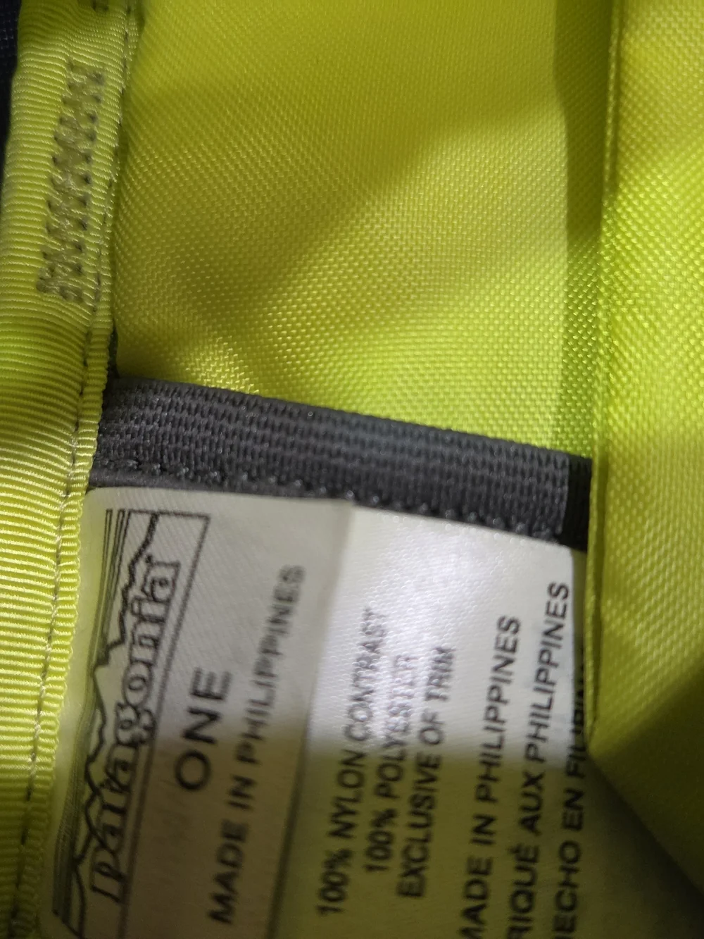 Patagonia One Blue Grey Backpack Roll-top Linked 28L